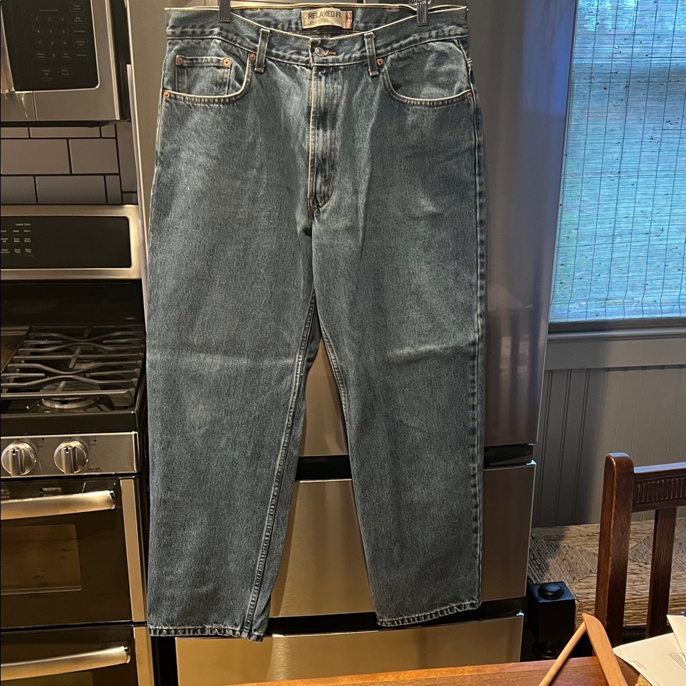 Levi's Men's Straight Fit Blue Jeans
